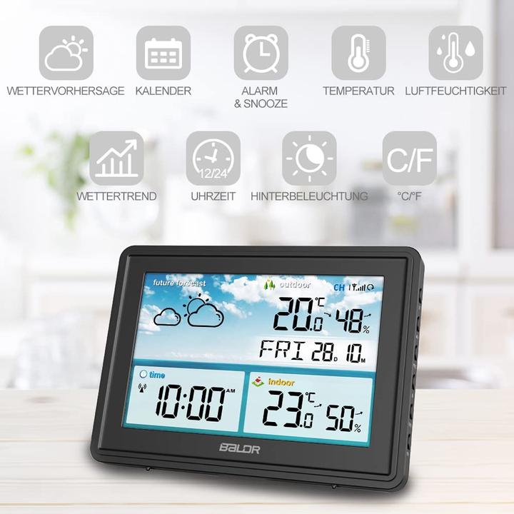 Immagine prodotto Baldr Stazione meteo con sensore da esterno KS-359v2