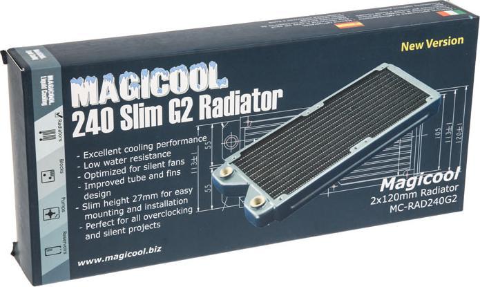 Actual product image MagiCool G2 Slim Radiator 16 FPI (120 mm)