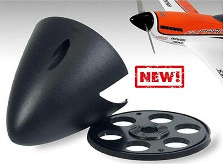 Image du produit Multiplex tuning spinner funracer 67mm avec plaque arrière en alu noir