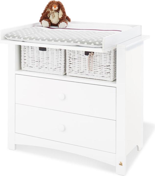 Produktbild Pinolino Sparset Florentina breit (Babybett, Wickelkommode)