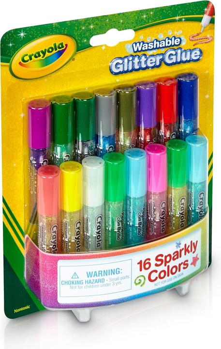 Actual product image Crayola Glitter glue sticks