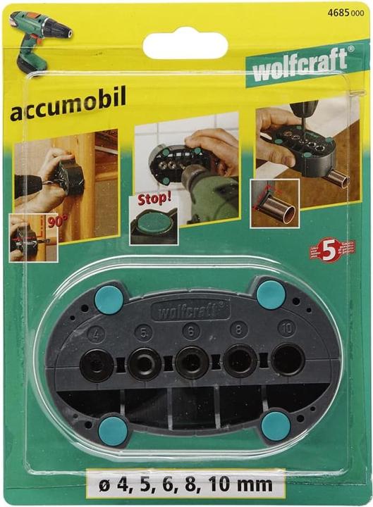 Produktbild wolfcraft wolfcraft 1 accumobil - mobile Bohrhilfe