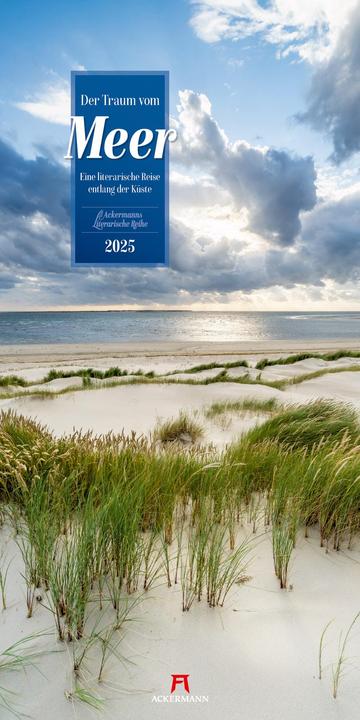 Produktbild Der Traum vom Meer - Literatur-Kalender 2025 (Deutsch)