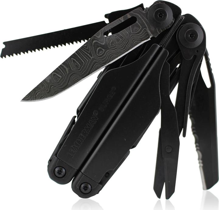 Leatherman Surge Black Ninja Edition - Damasco (21 Funzioni)