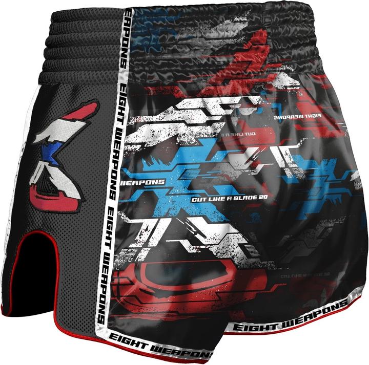 Produktbild 8Weapons 8 WEAPONS Muay Thai Shorts - Cut like a blade black 2.0 XXL (XXL)