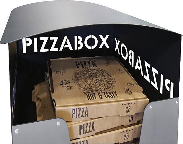 Produktbild kaiserkraft Abfallsammler für Pizzakartons (260 l)