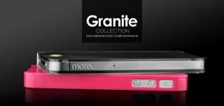 Actual product image more. Granite Collection Hardcase for iPhone 4/4S Clear (Apple iPhone 4s, Apple iPhone 4)