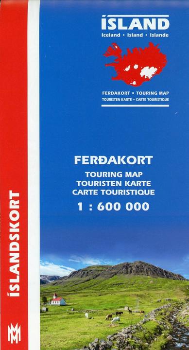 Produktbild Island Touring Map 1 : 600 000. Ferdakort
