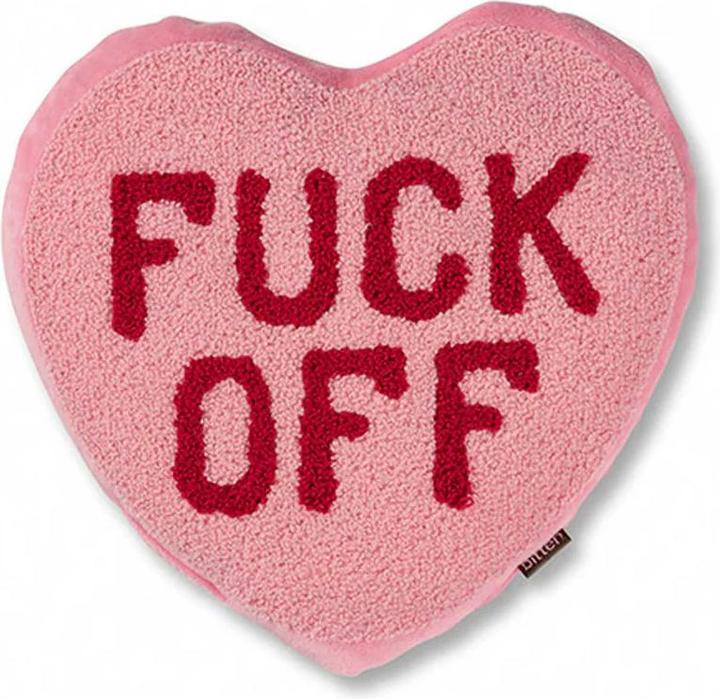 Produktbild Bitten Huggable Wärmekissen F*** Off Herz (35 x 25 cm)