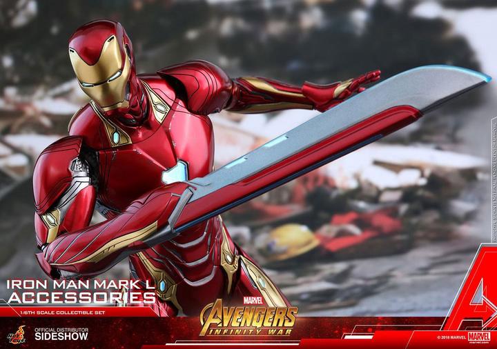 Actual product image Hot Toys Marvel: Iron Man Mk L Accessories Set HT-EX 1:6 Scale Figure
