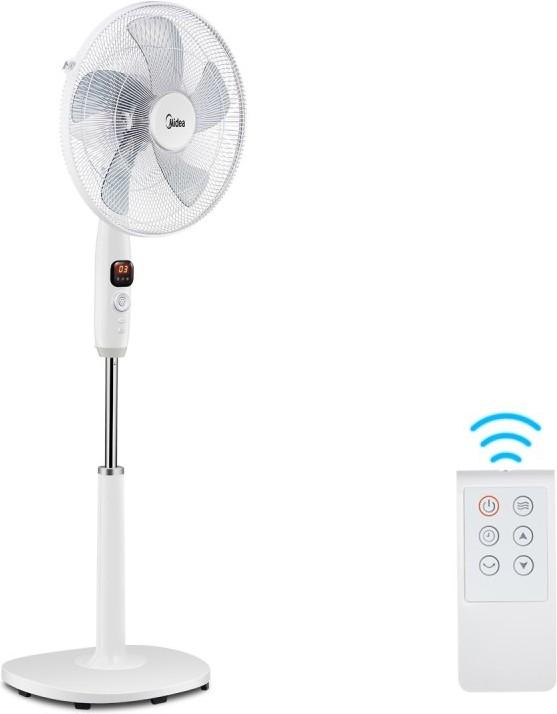 Productafbeelding Midea FS40-16CR witte afstandsbediening, 12 uur timer, zeer stil 27dB (65 dB)