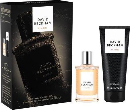 Immagine prodotto David Beckham Set regalo classico per lui che include Eau De Toilette 50ml e Doccia (Set profumo)