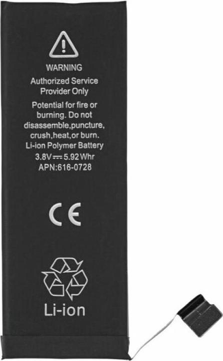 Actual product image OEM Battery for iPhone 5s (APN: 616-0728)