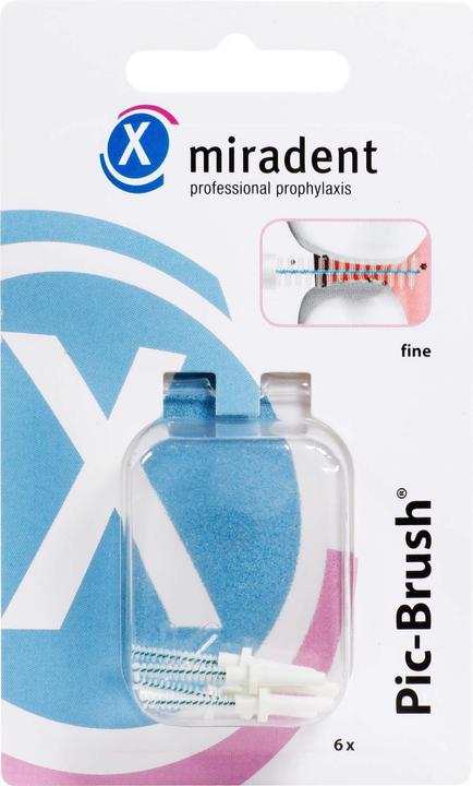 Miradent Pic-Brush Refill Ersatzbürsten (6 x)
