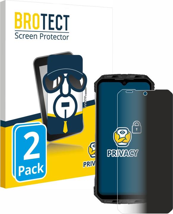Immagine prodotto BROTECT Pellicola privacy antispia Pellicola di protezione dalla luce blu (2 Pezzo/i, Doogee S110)