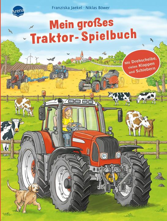Produktbild Mein grosses Traktor-Spielbuch. Mit Drehscheibe, vielen Klappen und Schiebern (Deutsch)