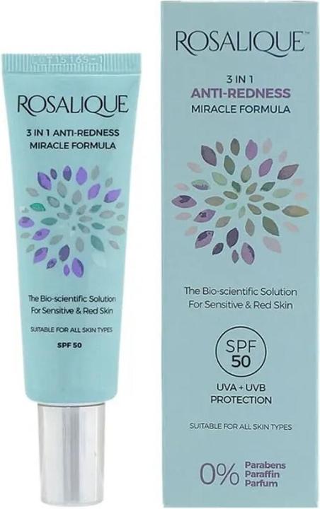 Actual product image Rosalique 3 in 1 Anti-Redness Miracle Formula (30 ml)