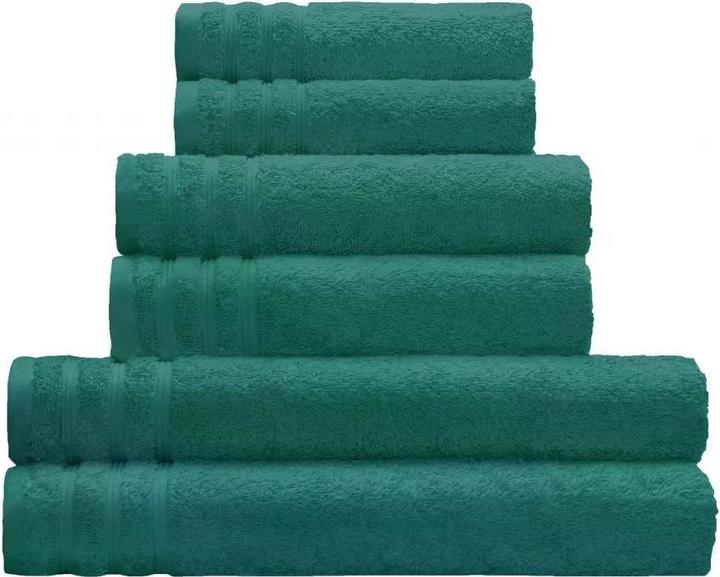 Produktbild Kleine Wolke Handtuch Royal 50 x 100 cm, Smaragdgrün (50 x 100 cm)