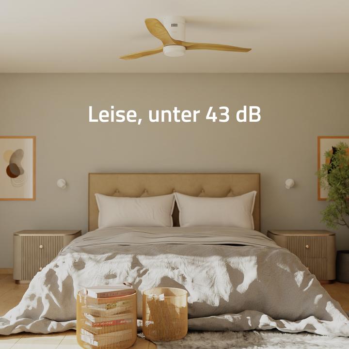 Actual product image Hombli Deckenventilator mit Licht (43 dB)