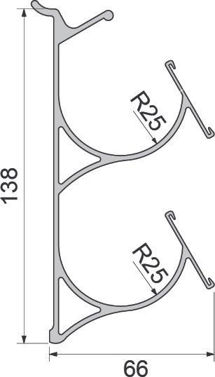 Actual product image OK-Line Foil Holder Wall System