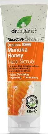 Actual product image Dr. Organic Manuka honey facial scrub 125ml (Exfoliation, 125 ml)
