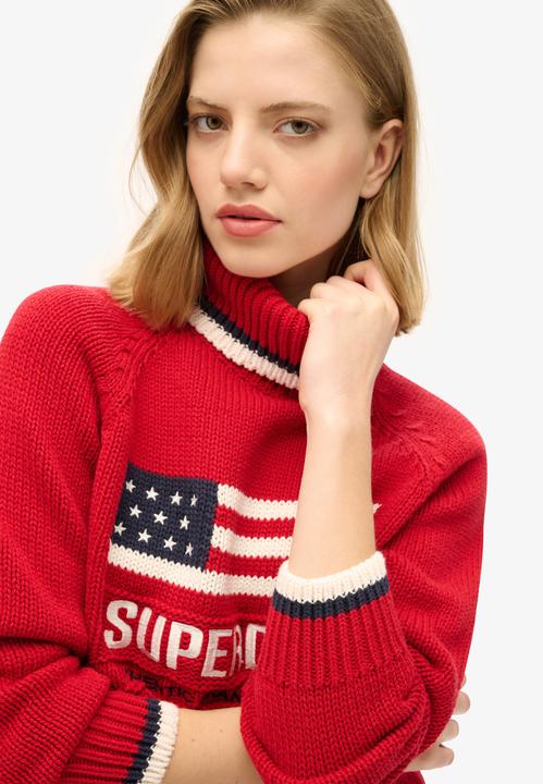 Produktbild Superdry Americana Strickpullover mit Rollkragen (10)