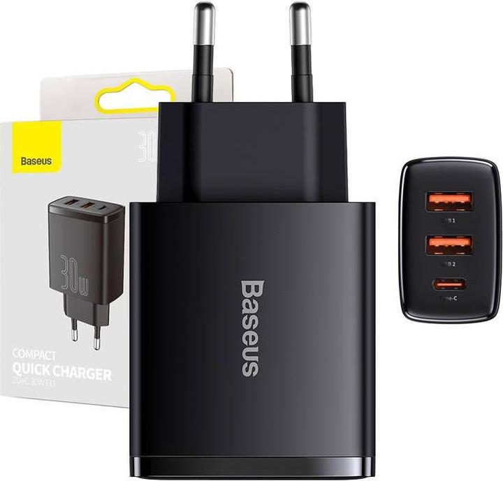 Image du produit Baseus Chargeur rapide Comact (30W) (30 W)