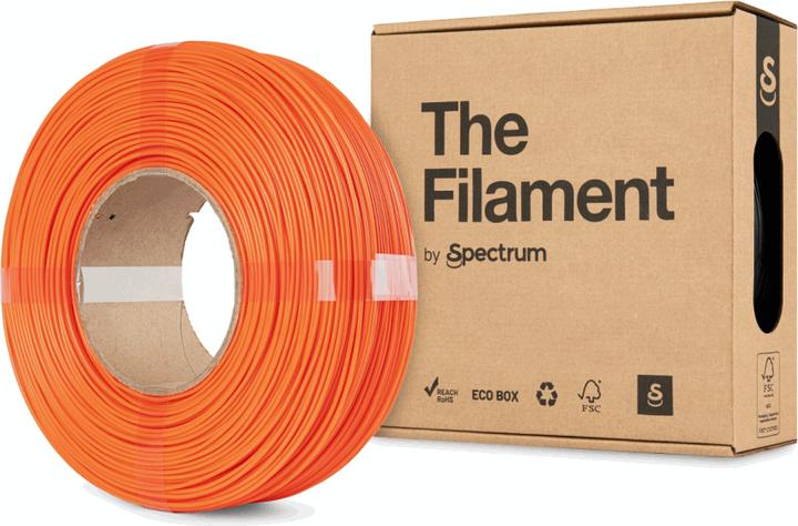 Immagine prodotto Il filamento ReFill PETG 1,75 mm MACHINERY ORANGE 1kg (PETG, 1.75 mm, 1000 g, Arancia)