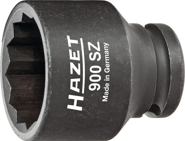 Produktbild HAZET Schlag-, Maschinenschrauber Steckschlüsseleinsatz ∙ Doppelsechskant 900SZ-27 ∙ Vierkant12,5 m… (27 mm)