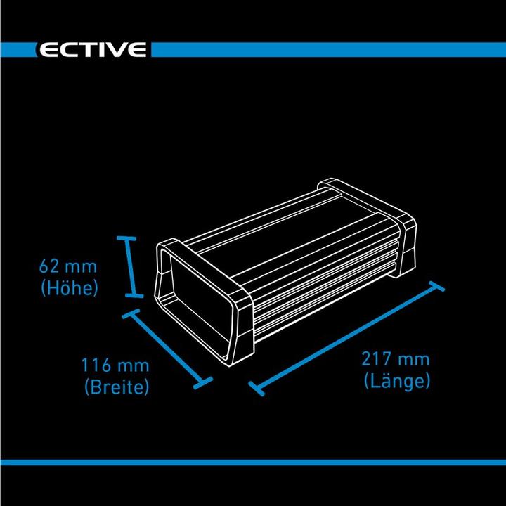 Image du produit Ective Multiload 15 LFP 15A/12V Chargeur de batterie à 8 étapes (12V, 15 A)
