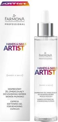 Actual product image Farmona Professional Hands Nails Artist Express Softening Gel For Removing Cuticles Around Nails 50m (50 ml)