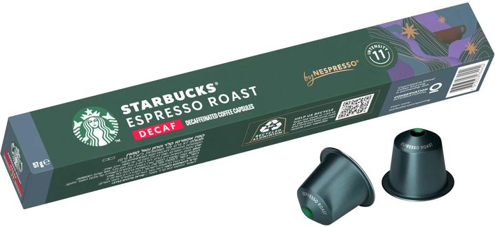 Produktbild Starbucks Kaffeekapseln Decaf Espresso Roast 12 x 10 Stück (120 x Port.)