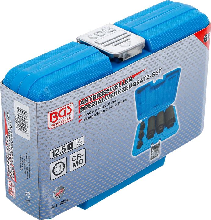 Produktbild BGS Antriebswellen-Spezialeinsatz-Satz 6-tlg. (12.5 mm)