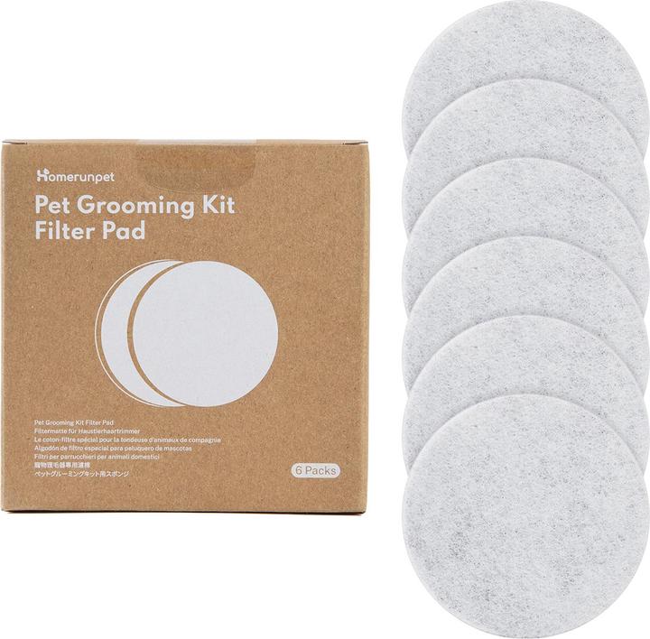 Actual product image HomeRunPet Maintenance set filter pad, 6 pieces HC15 (Dog)