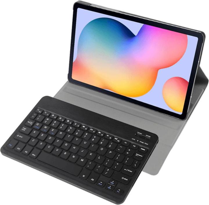 Actual product image Just in Case Samsung Galaxy Tab S6 Lite Premium Toetsenbord Hoes Zwart QWERTY (Eng. Int., Galaxy Tab S6 Lite)