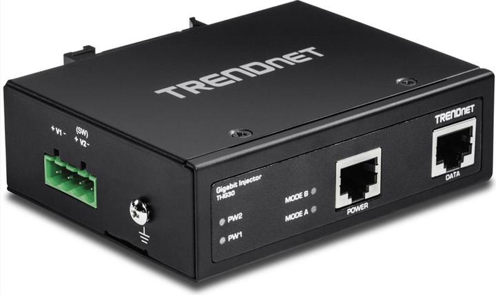Produktbild Trendnet TI-IG30 PoE+ Injector Industrial Gigabit (802.3at (PoE+), 30 W)