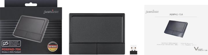Produktbild Perixx PERIPAD-704, grosses kabelloses Touchpad, schwarz (DE, Kabellos)