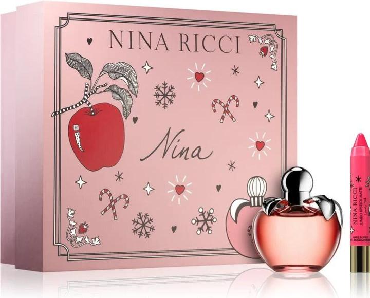Image du produit Nina Ricci Les Belles Eau De Toilette Set 80ml with 10ml Roller (Set parfum)