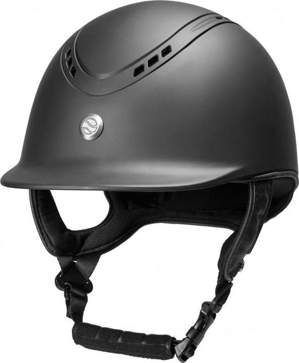 Actual product image Back on Track EQ3 Pardus Smooth Top riding helmet (59 cm)