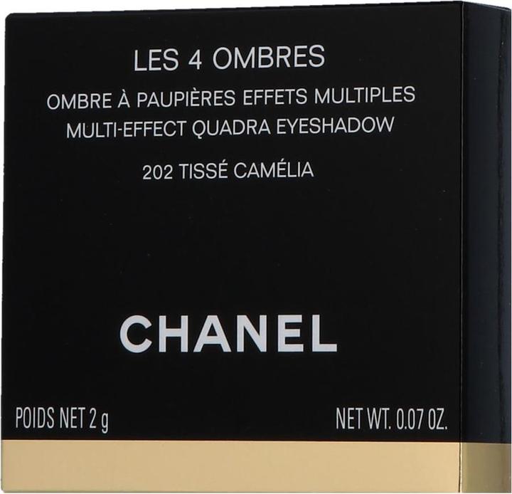 Actual product image Chanel Les 4 Ombres (202 Tisse Camelia)