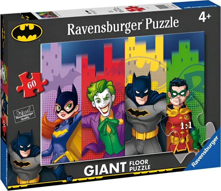 Actual product image Ravensburger 60 Piece Giant Floor Puzzle - Batman (60 pieces)