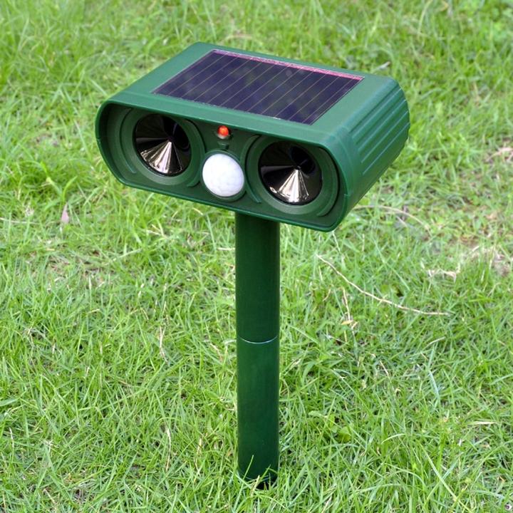 Produktbild Ueli Express Ultraschall Katzen und Tiervertreiber Katzenschreck mit Solar und Akku Betrieb