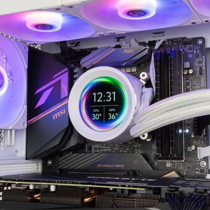 Actual product image Nox X-360 LCD White