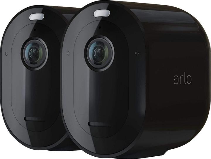 Arlo Pro 3 Spotlight Kamera, 2er Set schwarz (2560 x 1440 Pixels)