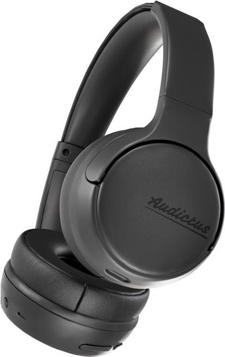Image du produit Audictus Casque Champion, supra-auriculaire, sans fil, microphone, noir (50 h, Sans fil)