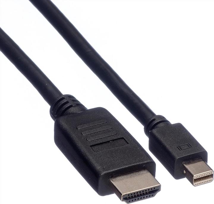 Actual product image Roline Mini DisplayPort — HDMI (Typ A) (1.50 m, DisplayPort)