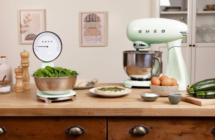 Actual product image Smeg KSF01PGWW Kitchen scales, pastel green