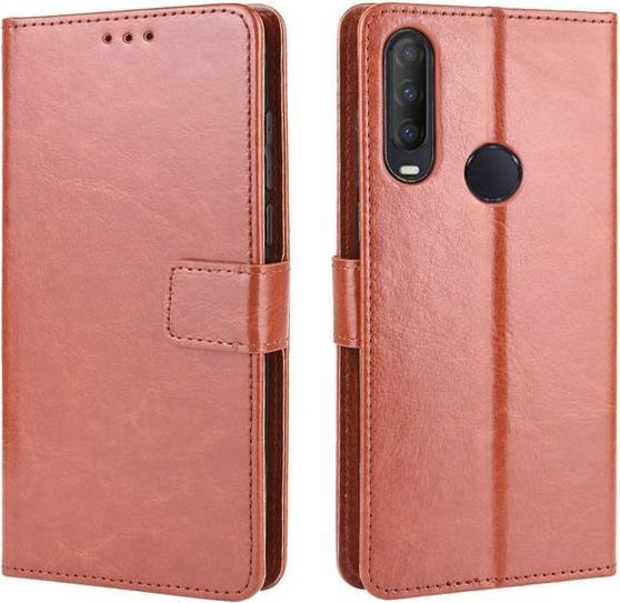 Image du produit MU Classic Crazy Horse III Bookcover Series en cuir (1S (2020), Alcatel 3X (2020))