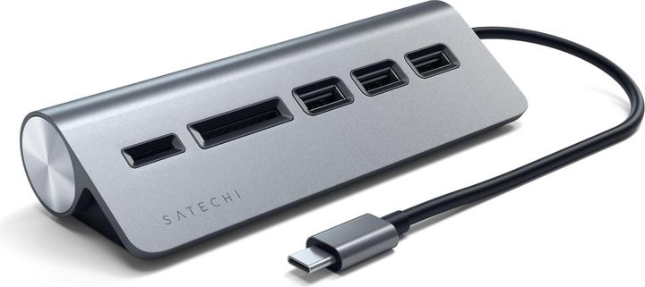 Satechi USB-C Aluminium Hub (USB-C, 5 Ports)