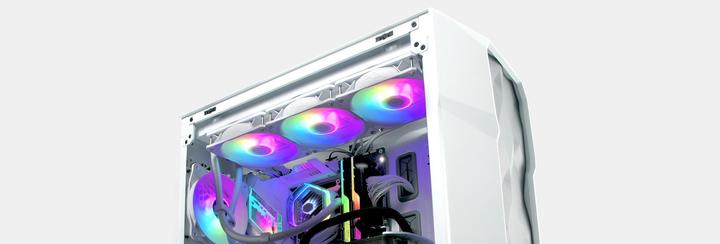 Image du produit Cooler Master Kit Watercooling AIO Cooler MasterLiquid Atmos RGB - 360mm (Blanc)